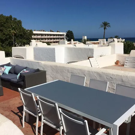 فيلة - Playa - Terraza Solarium Al19 إِستيبونا